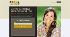 Desktop Screenshot of meetnativeamericans.com